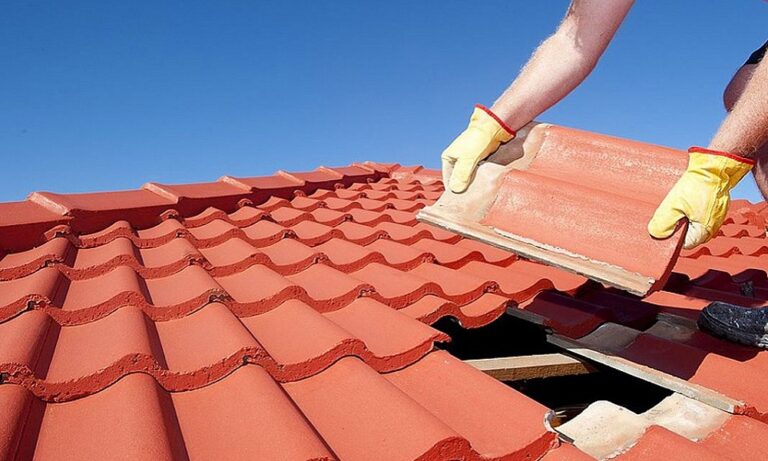 clay tile roof