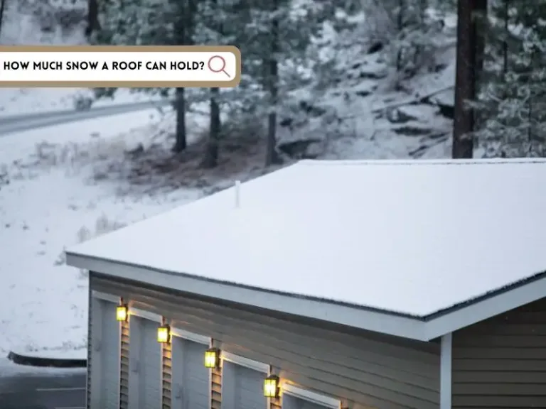 how much snow your roof can hold